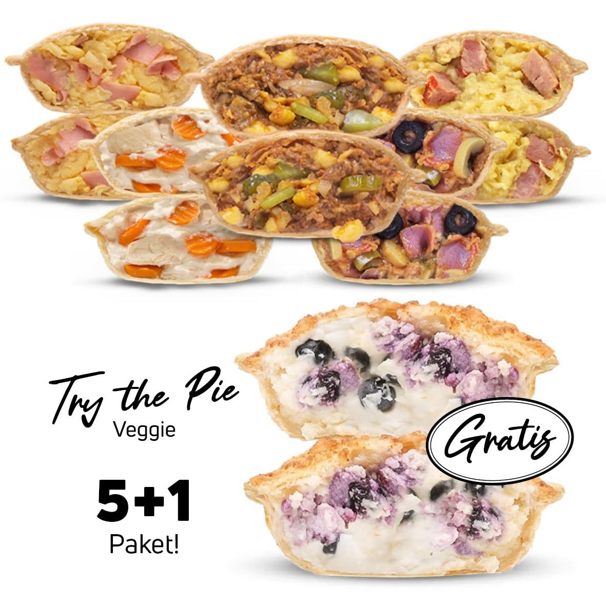 Benton and Horris 5 + 1 Probierpaket – Best Pies Ever  