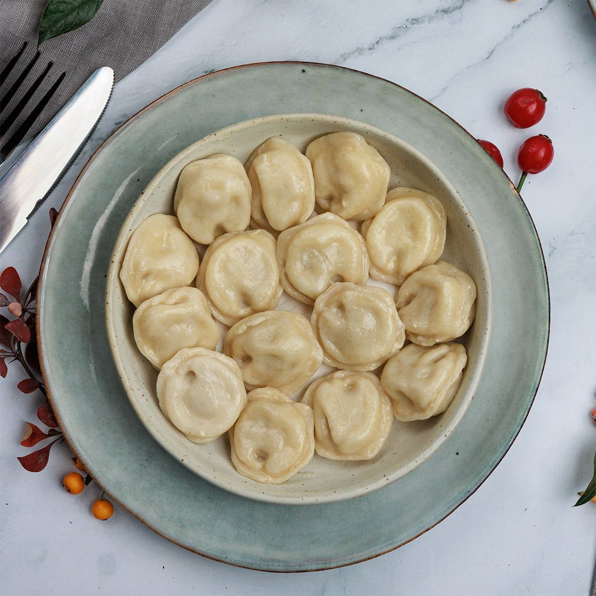 Pelmeni - "Pelmjaschi" m. Hähnchenfleisch 2