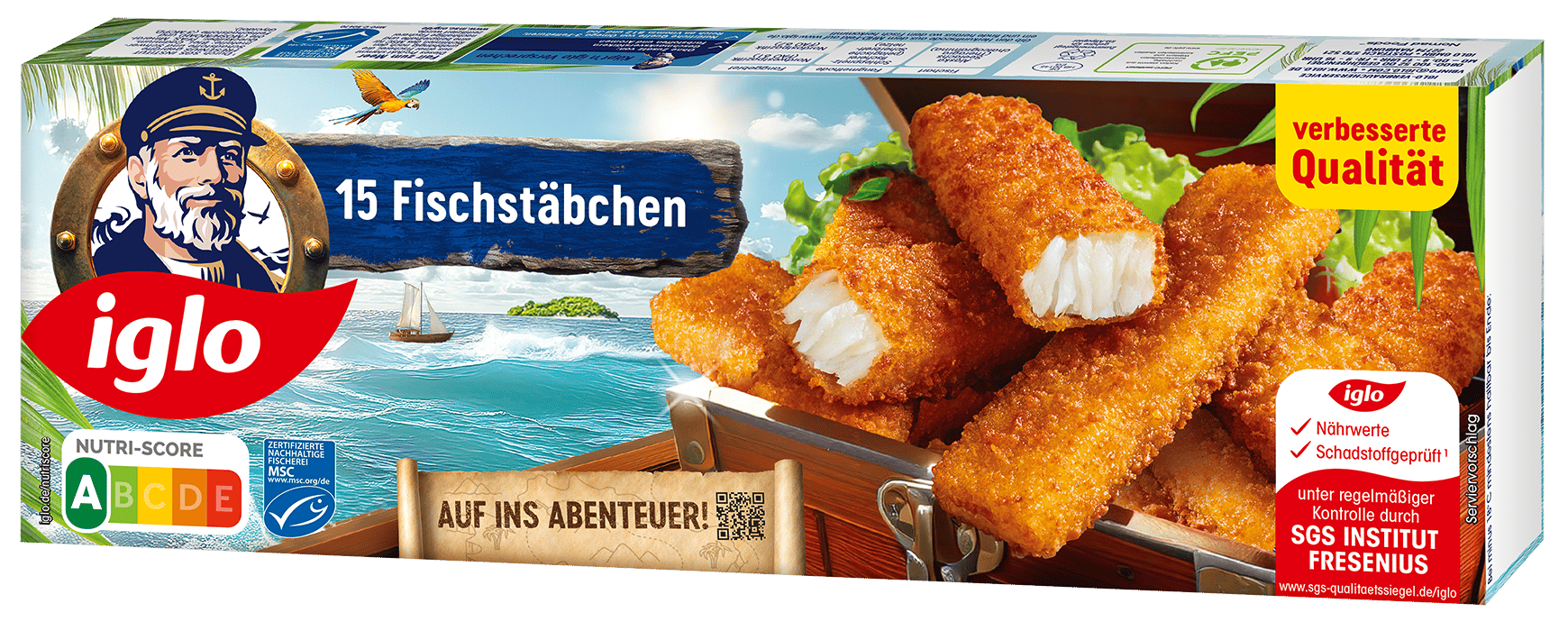 iglo 15 Fischstäbchen 450g