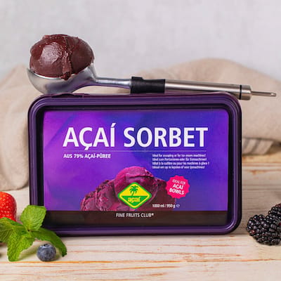 Açaí Sorbet 1000 ml (950 g) – fruchtiges Dessert tiefgekühlt 2