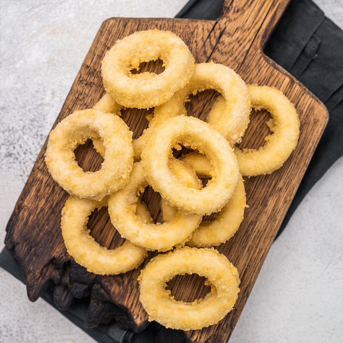 Calamares a la Romana, Calamari fritti, Tintenfischringe, paniert (40/60 St./kg),1kg 2