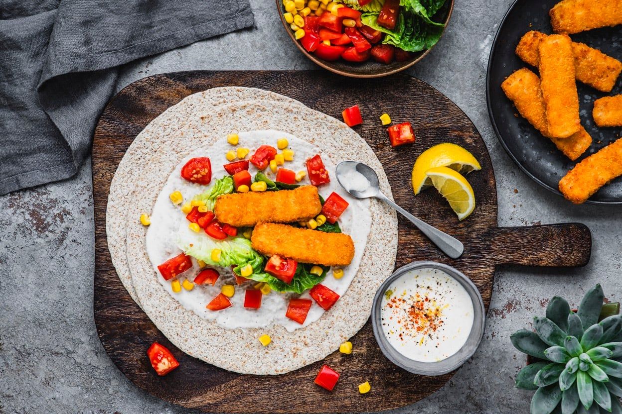 iglo Bunte Fischstabchen-Gemuse Wraps 3