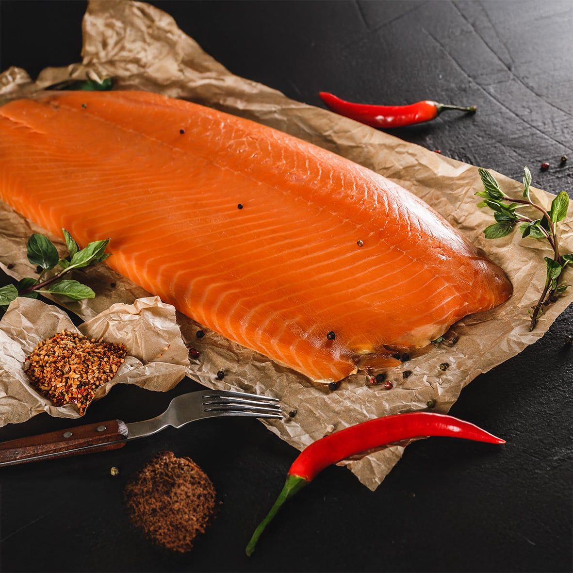 Rotlachs Sockeye Wildlachs natur | ungeschnitten 450-900 g 2