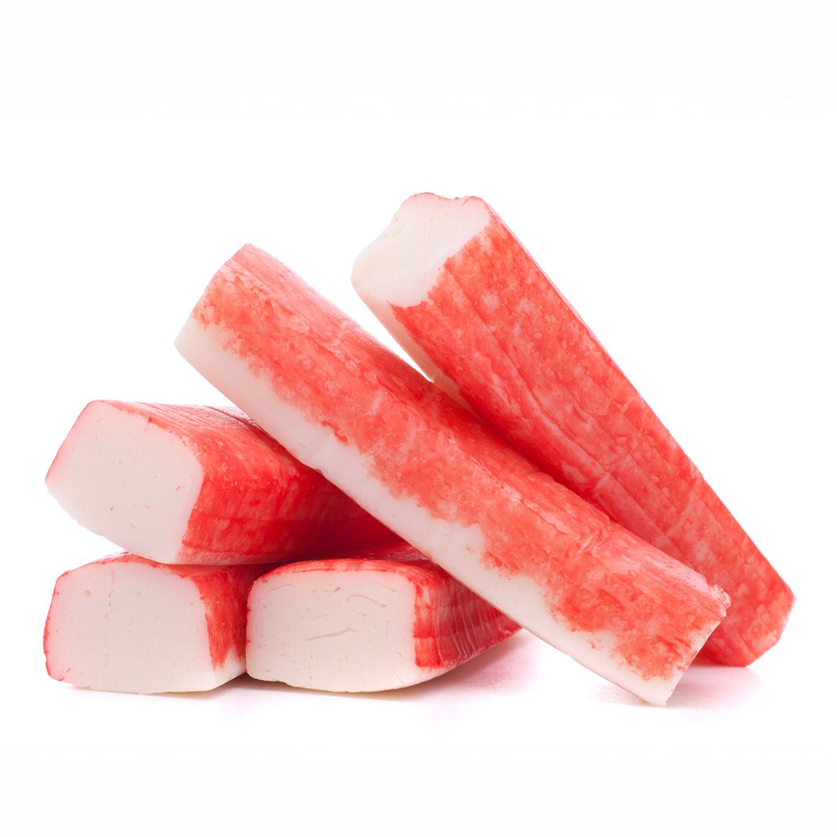 Surimi Sticks, rot (engl. Fish-Crabmeat), proteinreich, 250g
