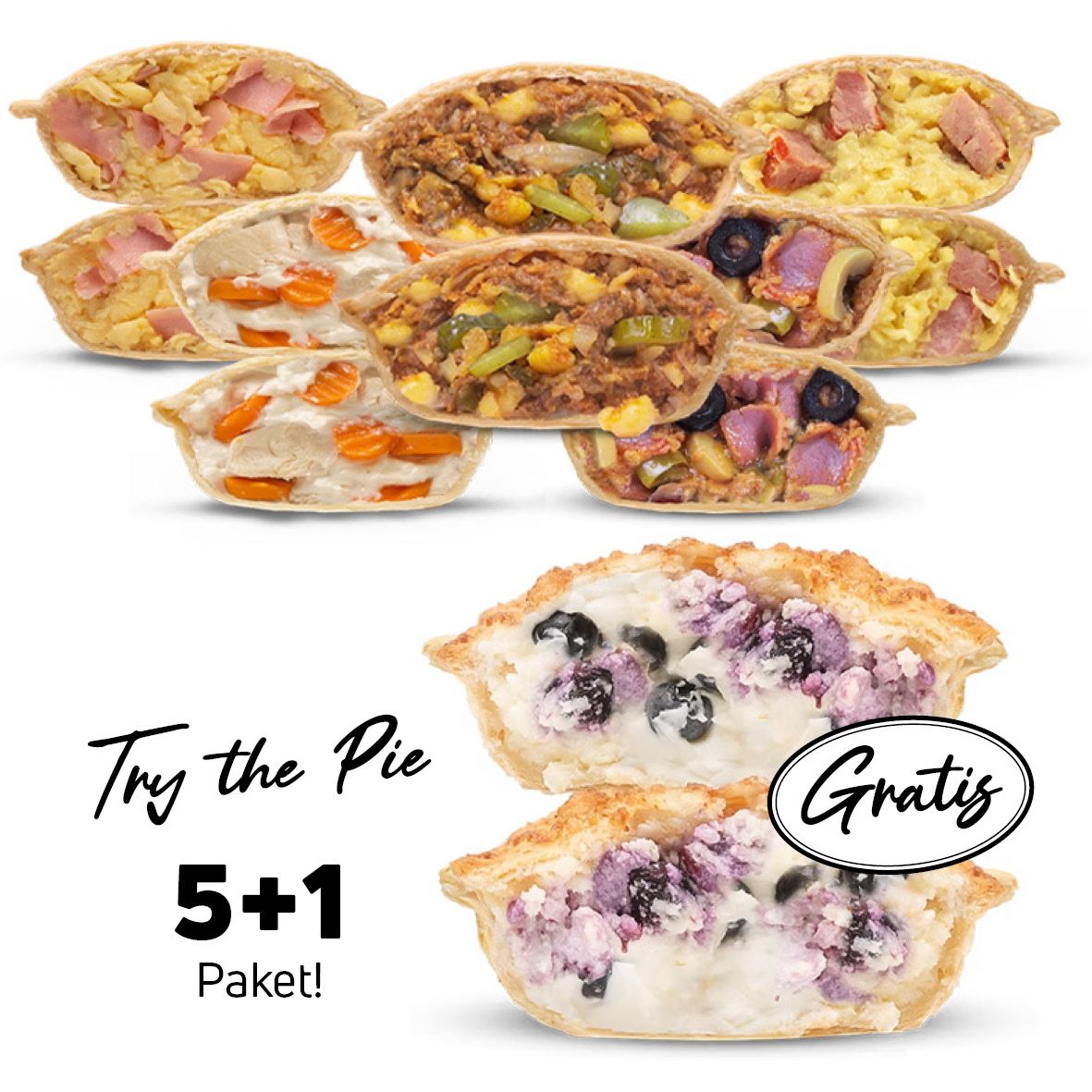 Benton and Horris 5 + 1 Probierpaket – Best Pies Ever  