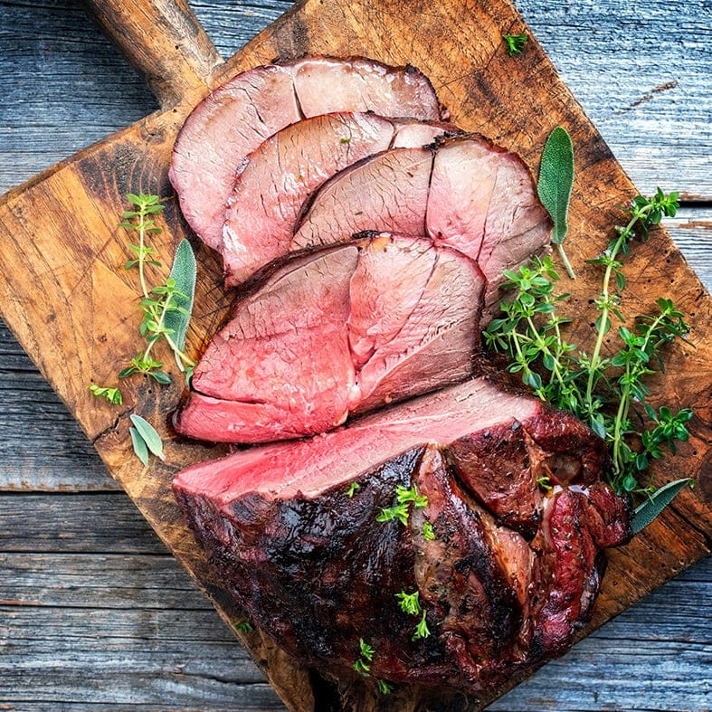 Damhirschkeule, natur, roh, tiefgefroren – ohne Knochen (5,1–5,39 kg) 3