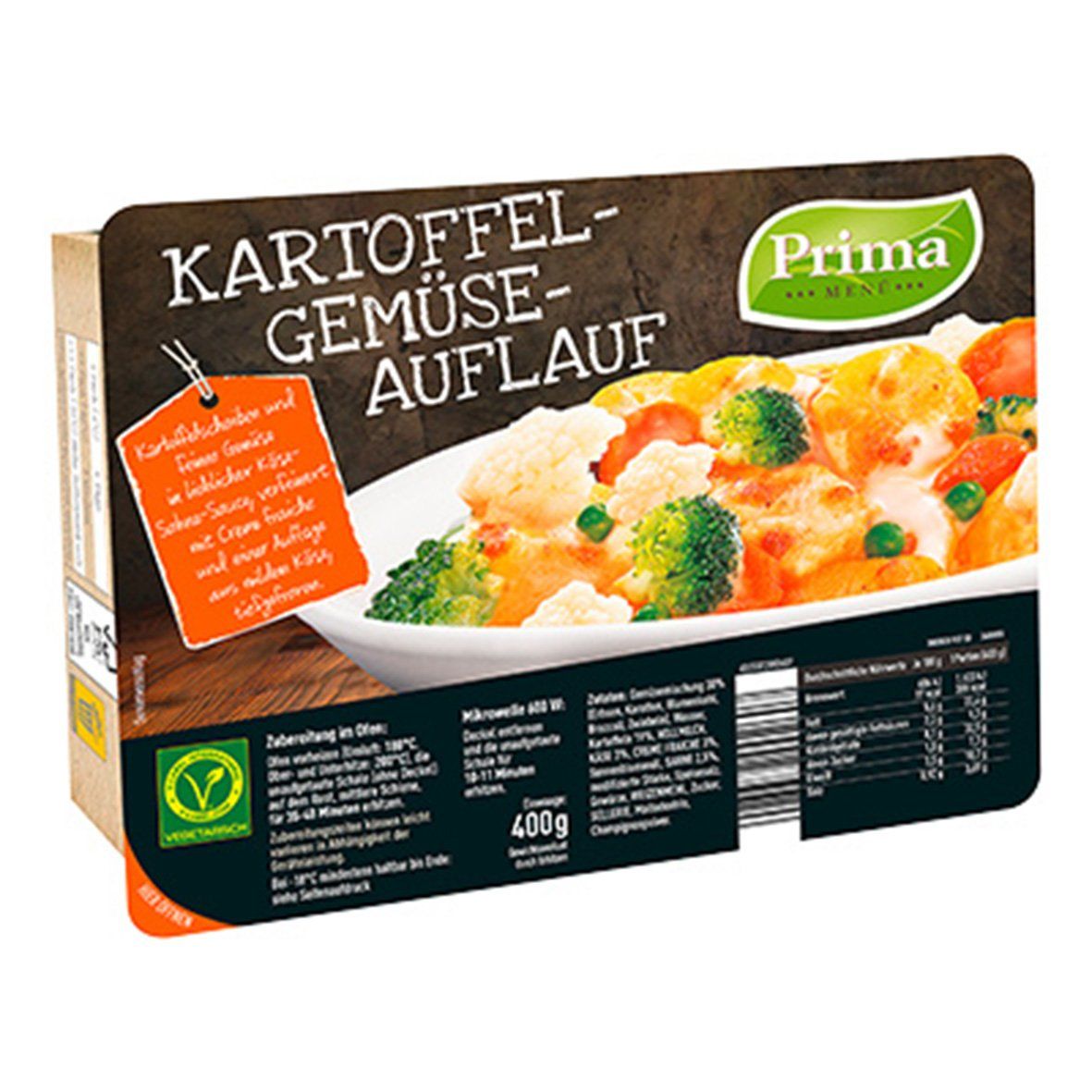Prima MENÜ Kartoffel-Gemüse-Auflauf 400 g