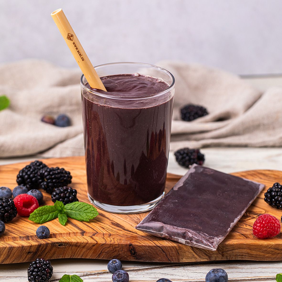 Bio Açaí-Püree Premium, portioniert 40 x 100 g 3