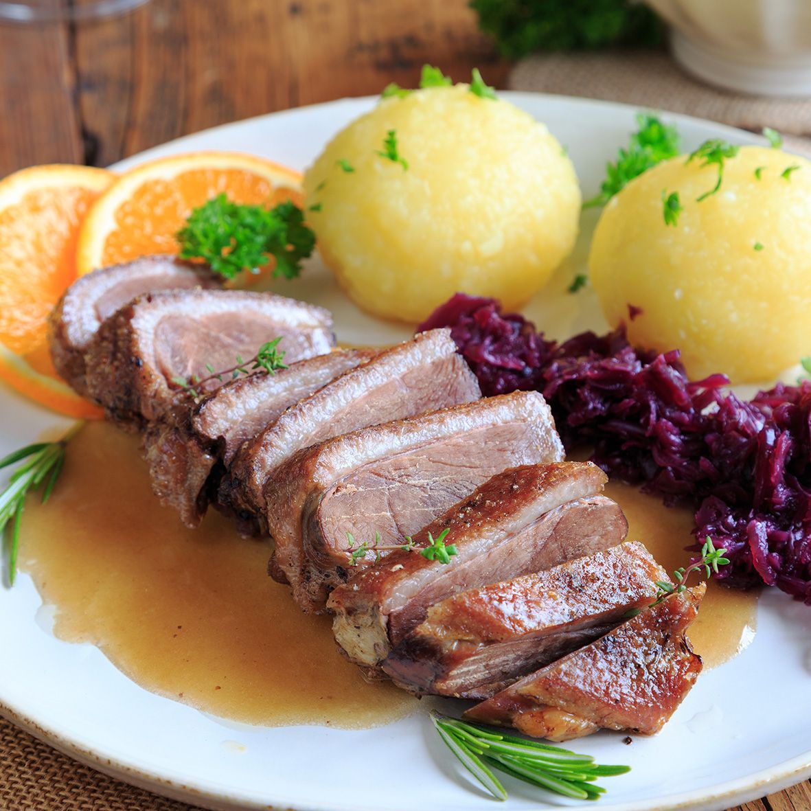 Gänsebrust mit Haut und Knochen von jungen Gänsen HKL A 3