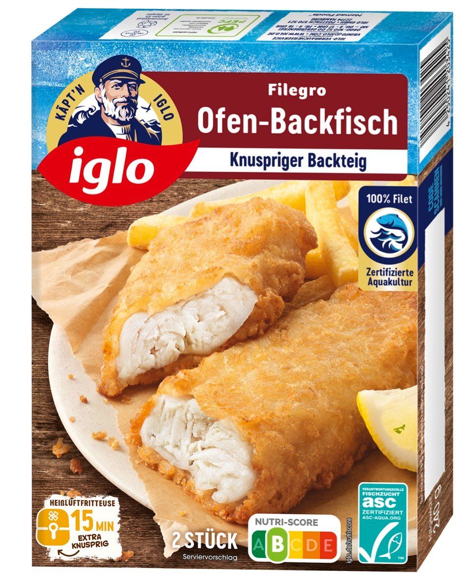 iglo Filegro Ofen-Backfisch
