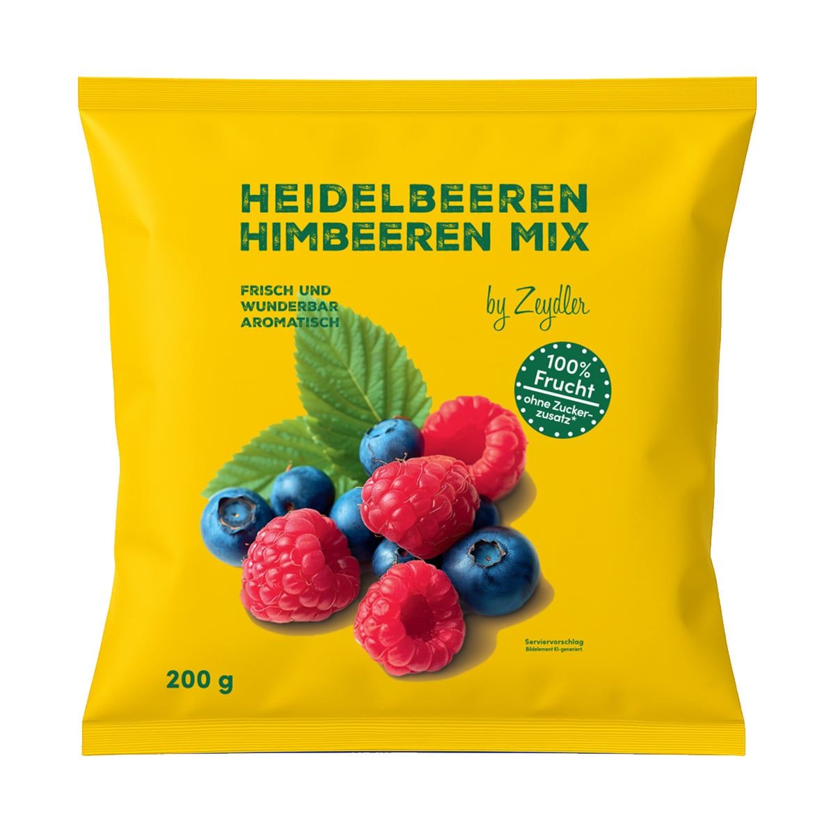 Zeydler TK Heidelbeeren Himbeeren Mix 200 g   2