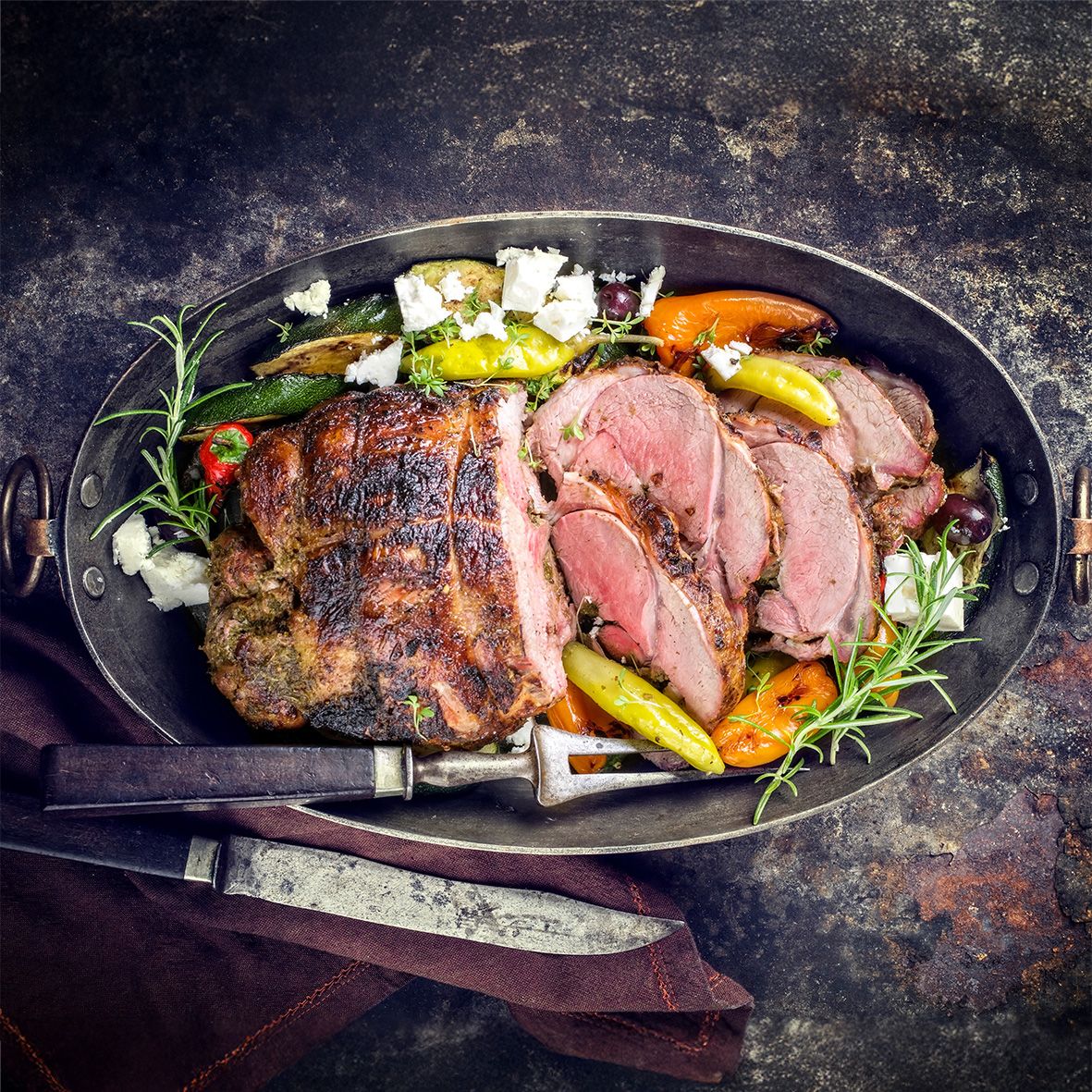 Holsteiner Lamm-Keule | ohne Knochen 1400-2199 g 3