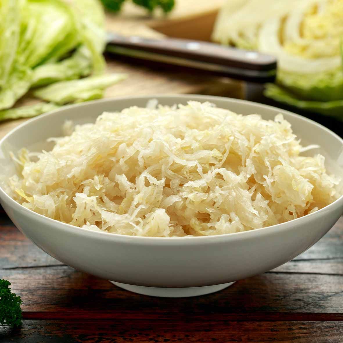 Mildes Sauerkraut mit Äpfeln & Zwiebeln (2 x 200 g)  