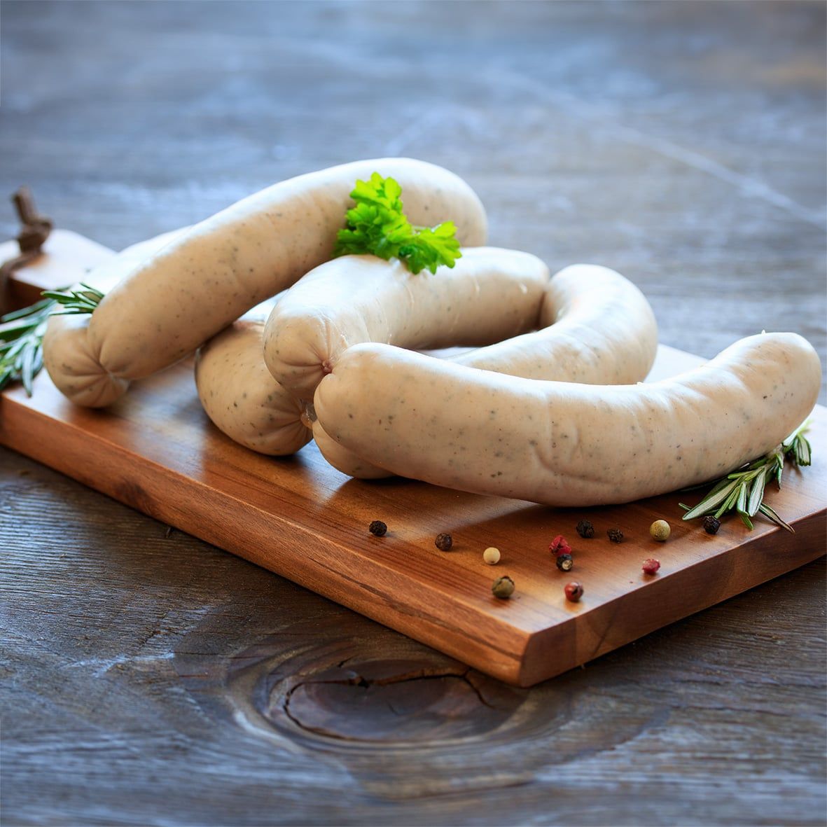Hähnchenbratwurst im Saitling 2