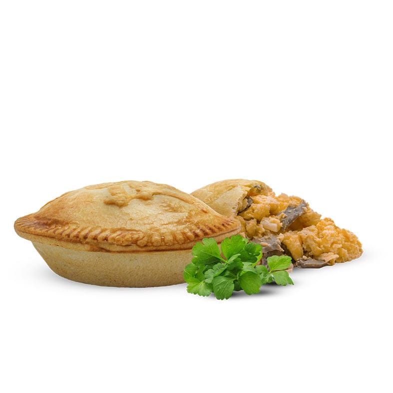 Benton and Horris - Breakfast Pie Rührei mit Champignons – Gefüllte Dinkelmehl-Teigtasche ca. 220 g   3