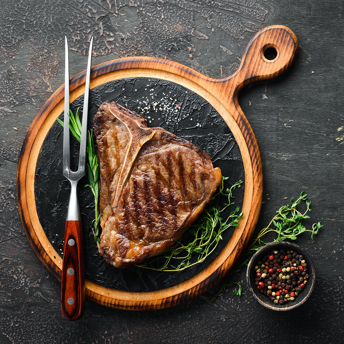 Dry Aged T-Bone Steak aus Nordirland, Salt Moss Reifung 3