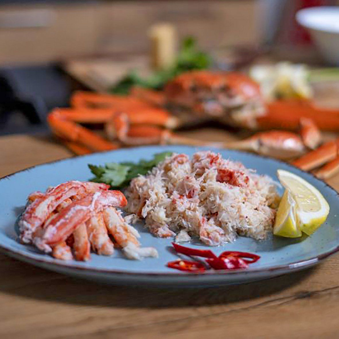 Schneekrabben-Combo Fleisch, gekocht, 400 Gramm