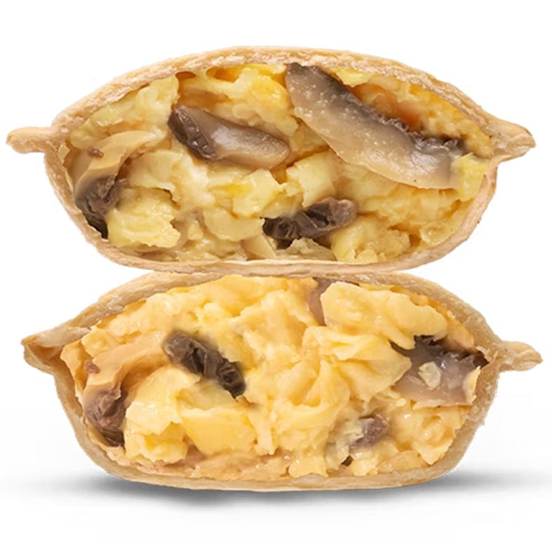 Benton and Horris - Breakfast Pie Rührei mit Champignons – Gefüllte Dinkelmehl-Teigtasche ca. 220 g   4