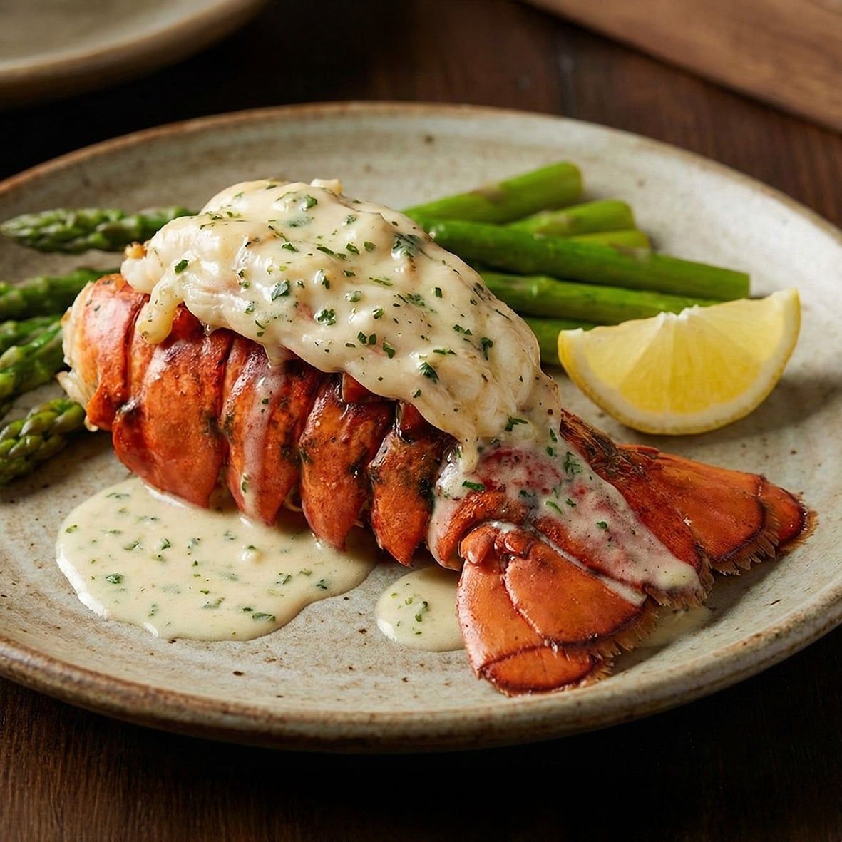 Langusten Schwanz - Rock Lobster Tail, Wildfang Karibik, vorgegart 3