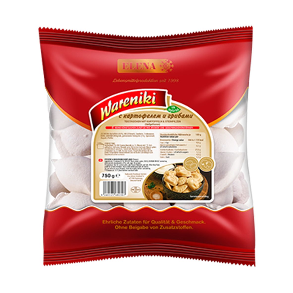 Wareniki m. Kartoffeln u. Steinpilzen 2