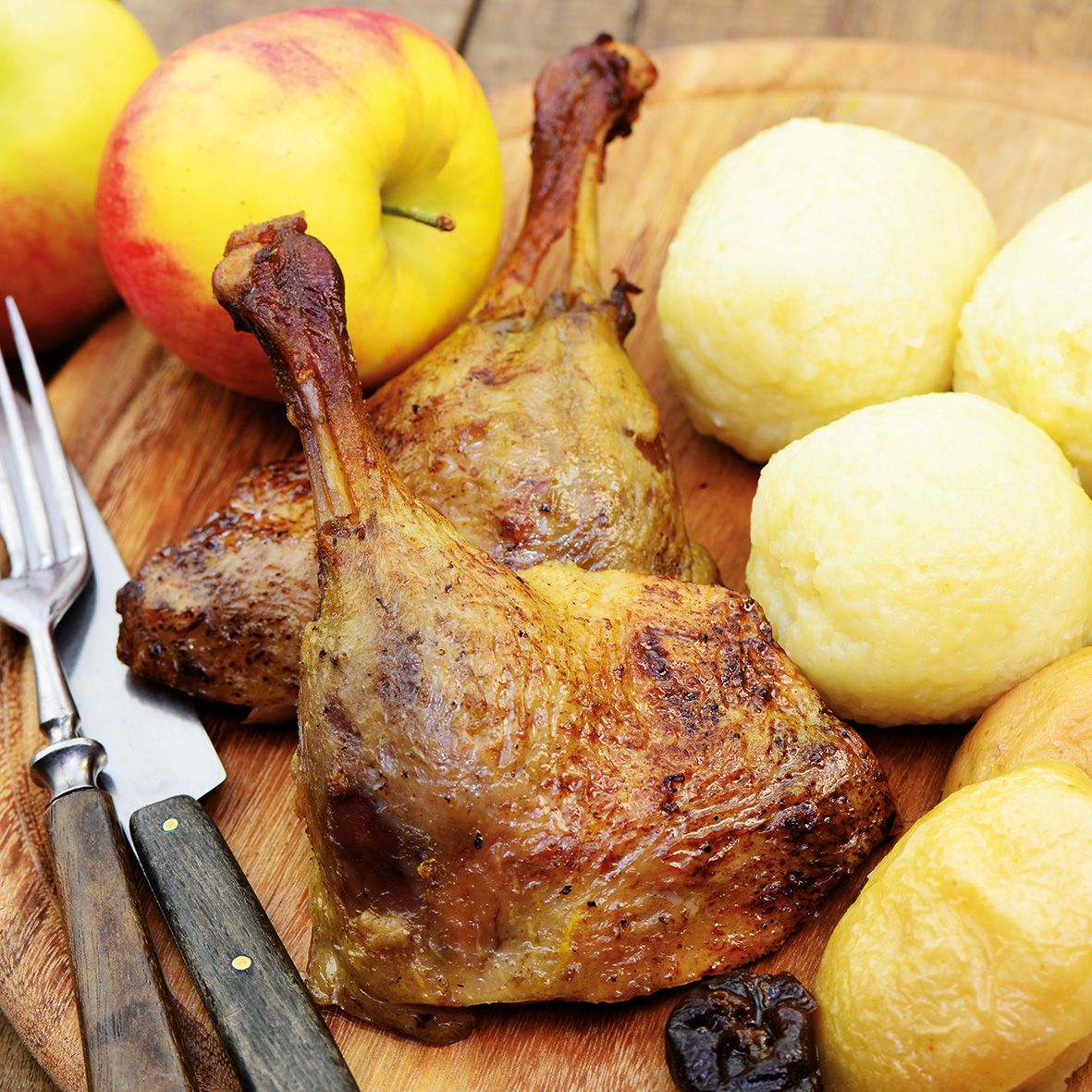 Gänsekeule Sous Vide gegart – 2 Stück à ca. 330 g   2