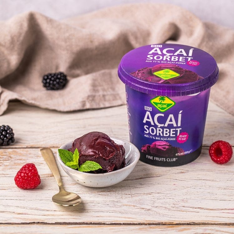 Açaí Sorbet BIO  (6 * 475ml)  3