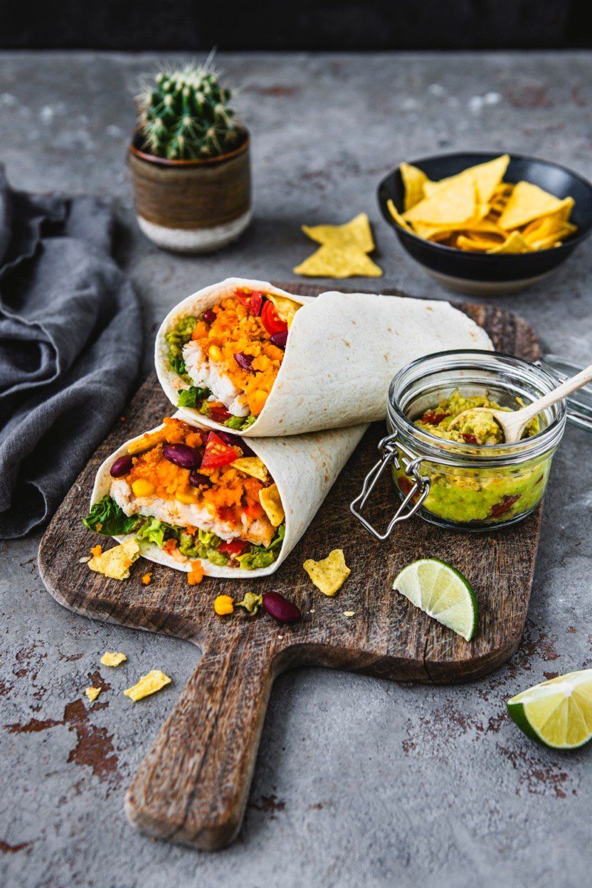 iglo Mexicana Fisch Burrito-mit cremiger Guacamole und knusprigen Tortillas
