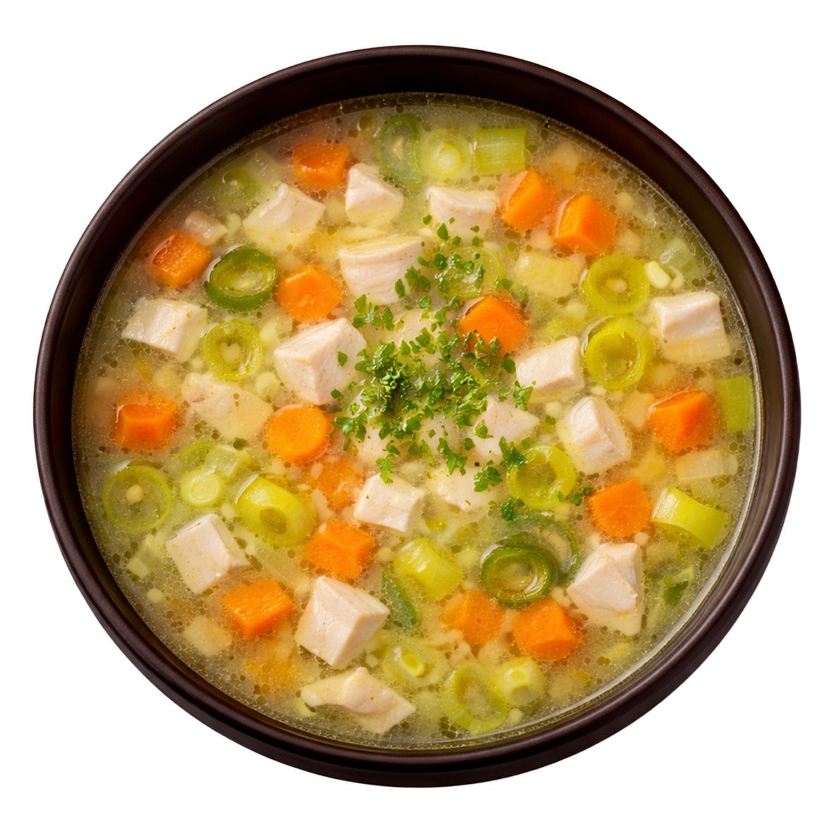 Hühnerbouillon – Feine Hühnersuppe mit Fleisch- und Gemüseeinlage (2 x 200 g)