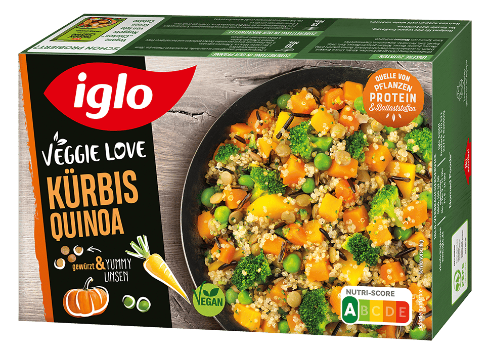 iglo Kürbis Quinoa - Veggie Love     