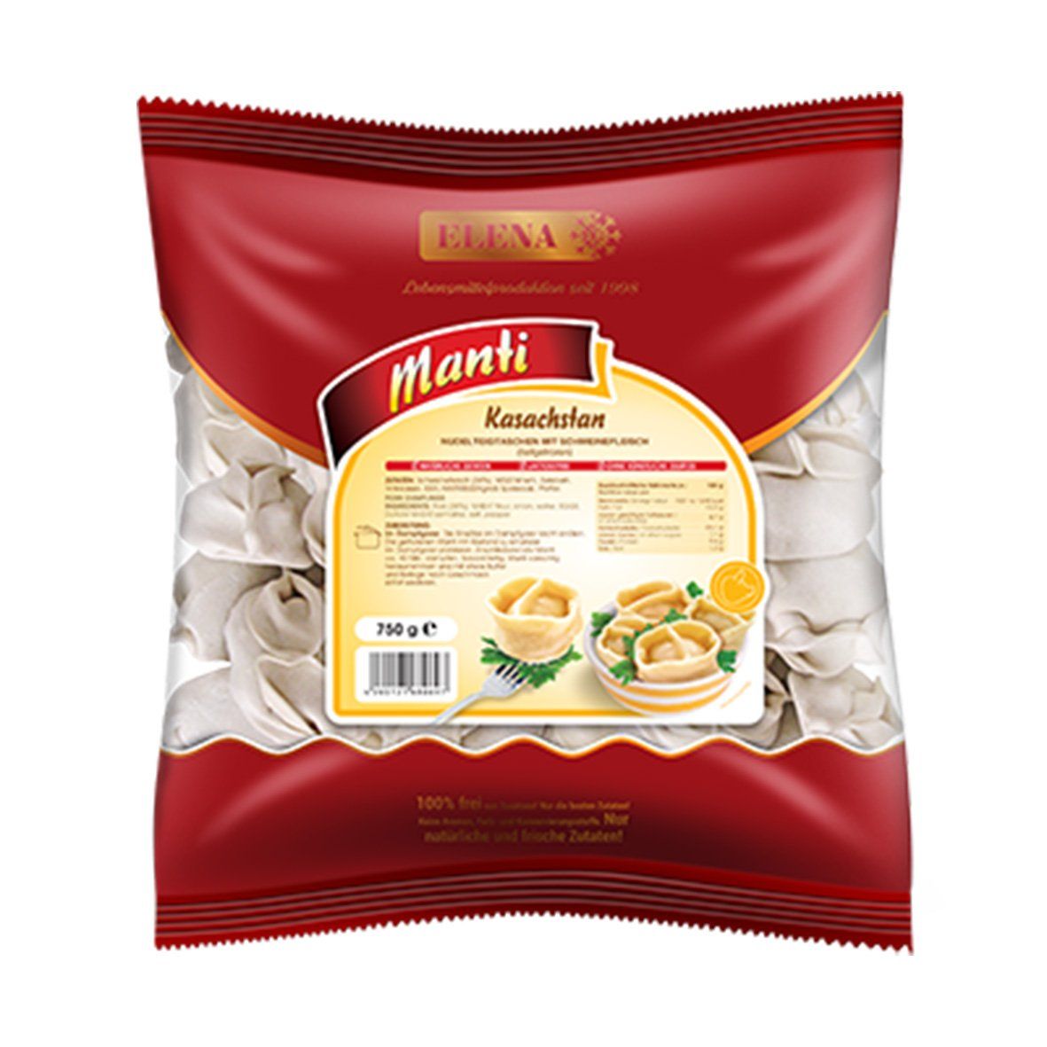 Manti m. Schweinefleisch