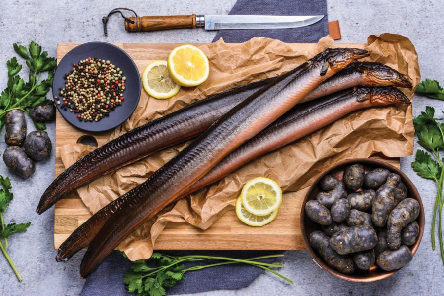 Räucheraal-Stück (300-500 g) – Traditionell geräuchert & nachhaltig gezüchtet