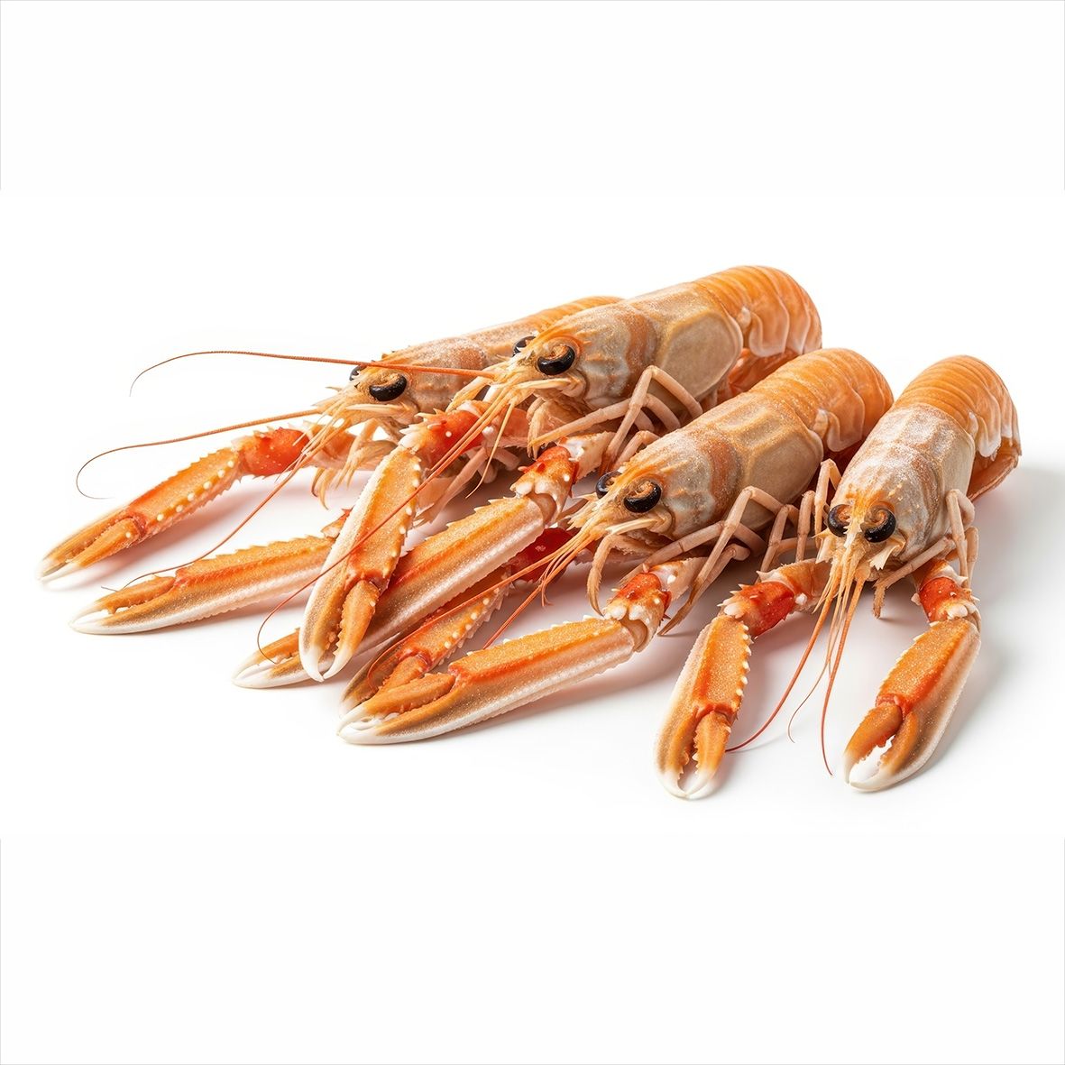 Langostinos (Kaisergranat) Wildfang – roh, mit Kopf & Schale