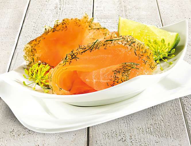 GOSCH Graved Lachs in Scheiben (Salmo salar)