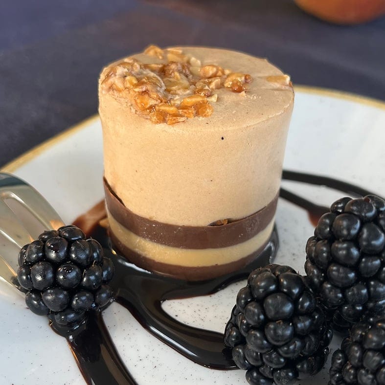 Nougat-Toffee-Creme – Dessertschicht mit Nuss & Schokolade (2 x 55g)  