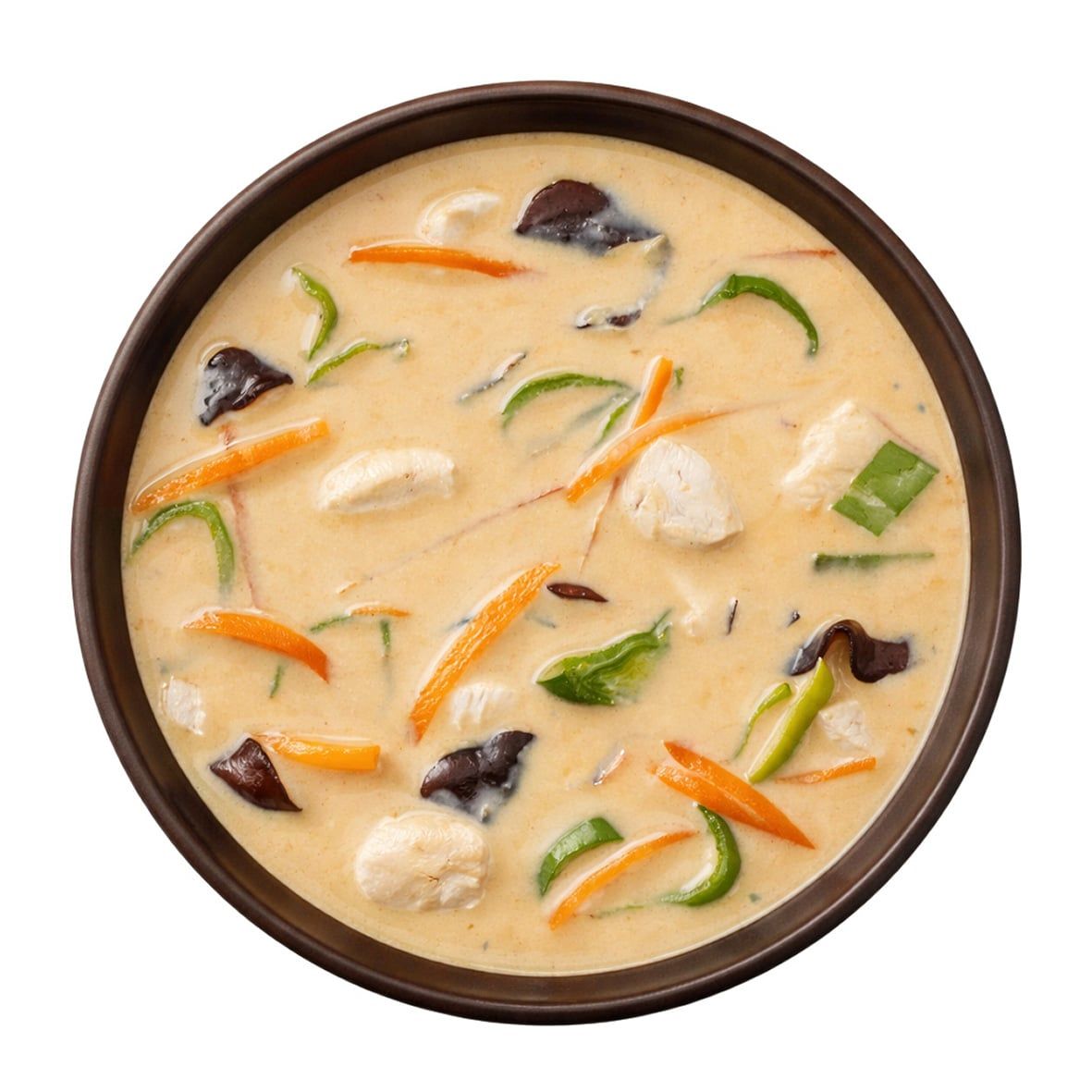 Cocos-Curry-Suppe – thailändisch, mit Gemüse & Huhn (2 x 200 g)