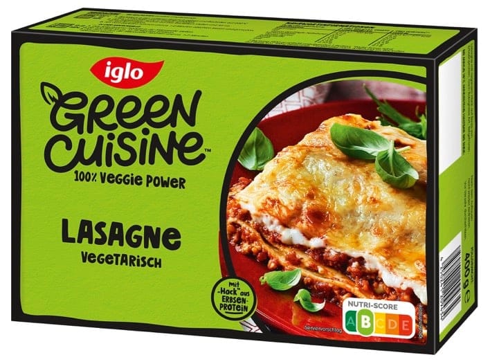 iglo Green Cuisine vegetarische Lasagne