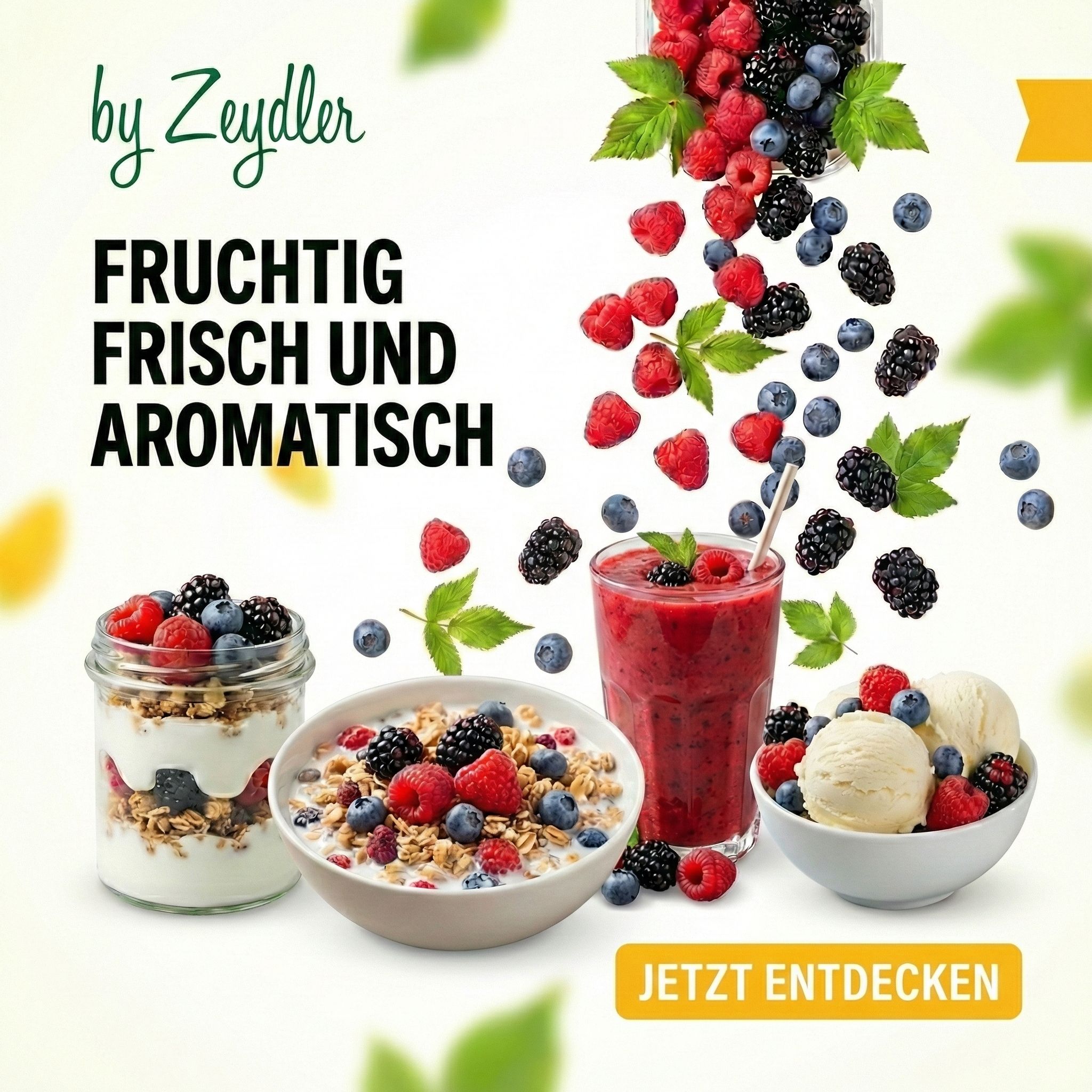 Zeydler – Beeren auf einer Markenkachel