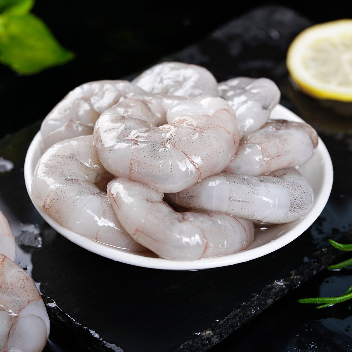 Riesengarnelenschwänze 16/20 roh, geschält, entdarmt & glasiert 2