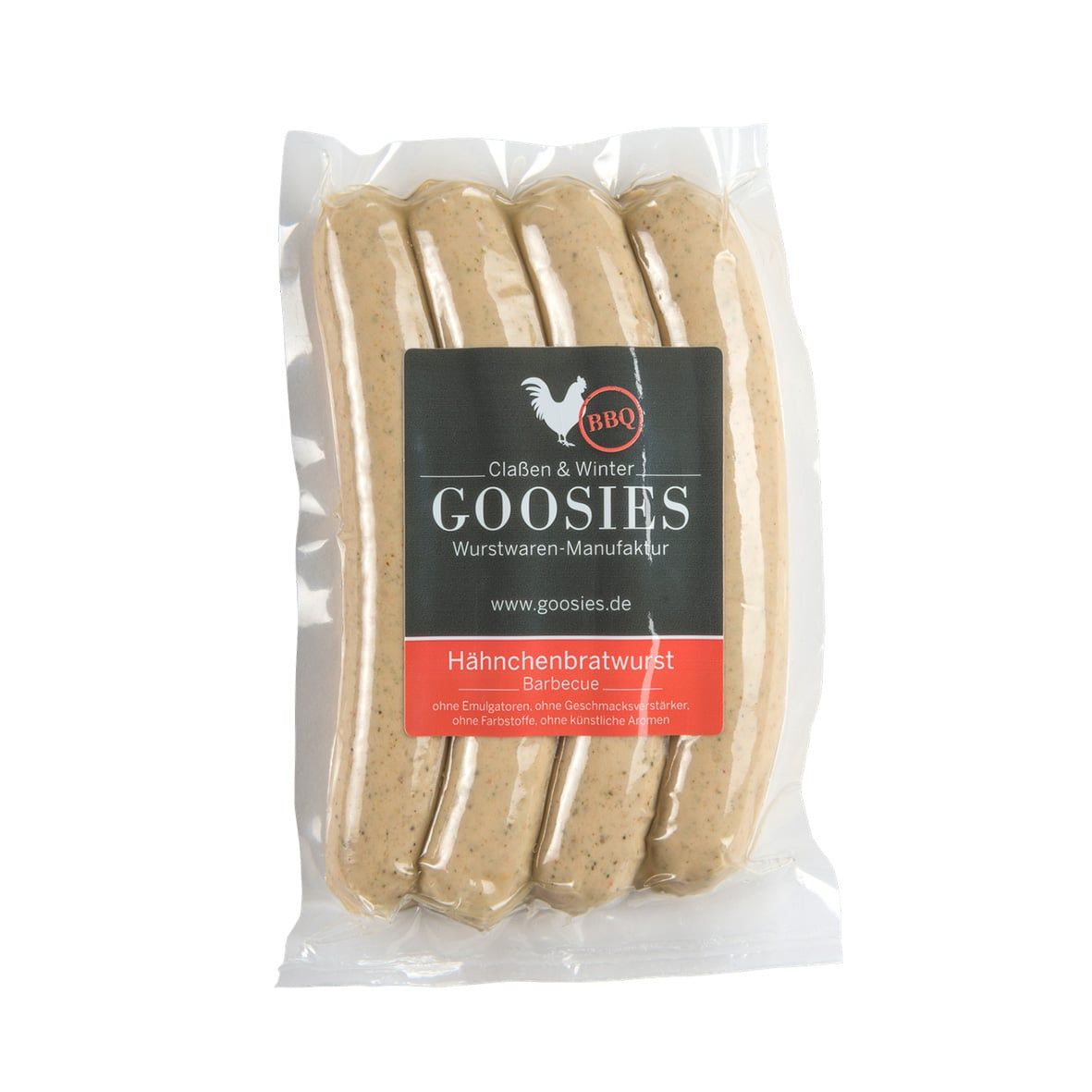 Hähnchenbratwurst BBQ 225 g 4