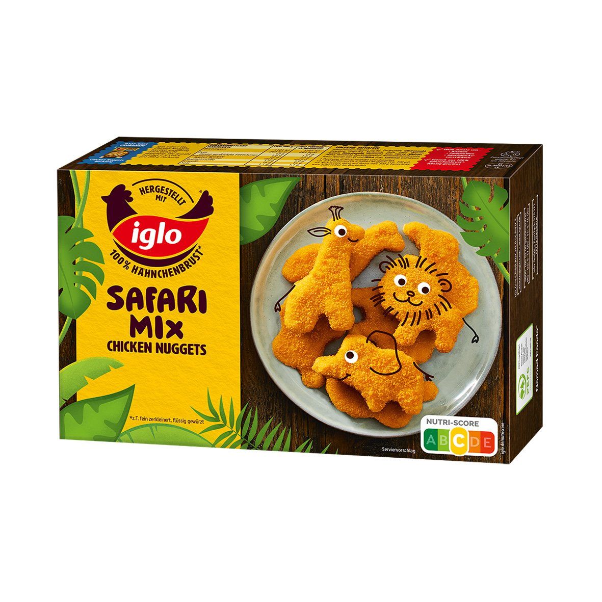 iglo Chicken Nuggets Safari Mix