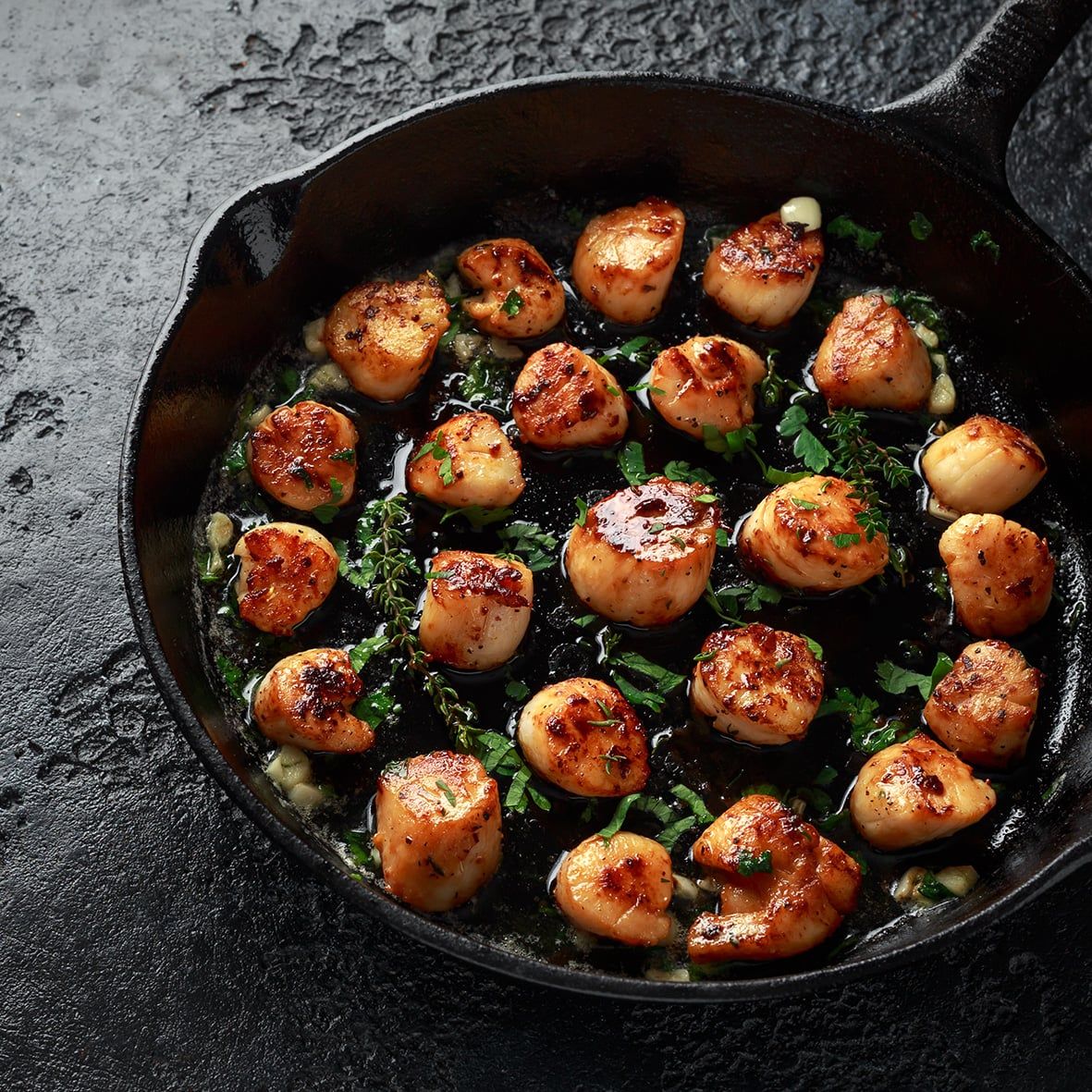 Jacobsmuschelfleisch (Scallops) ohne Rogen, KINGSIZE, u10, 1kg 3