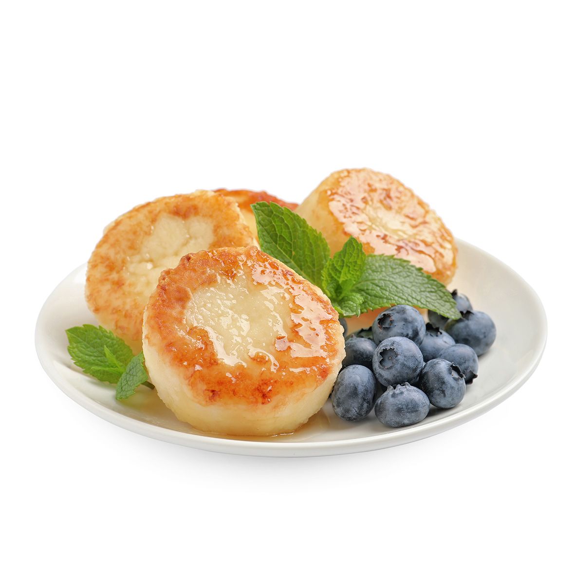 Syrniki - Quarkküchlein