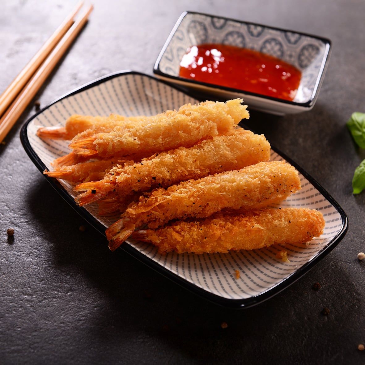 Torpedo Shrimps, Panierte Garnelen – Japanese Style, geschält, in leckerer Knusper-Panade 2