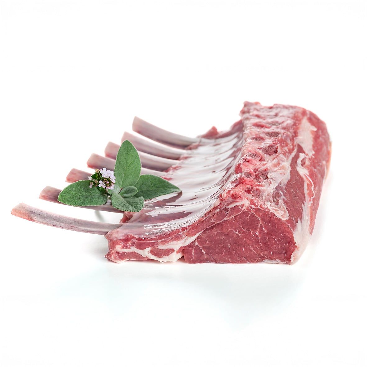 Lammkrone (Lammcarree / French Rack) – Zartes Rückenstück vom Weidelamm