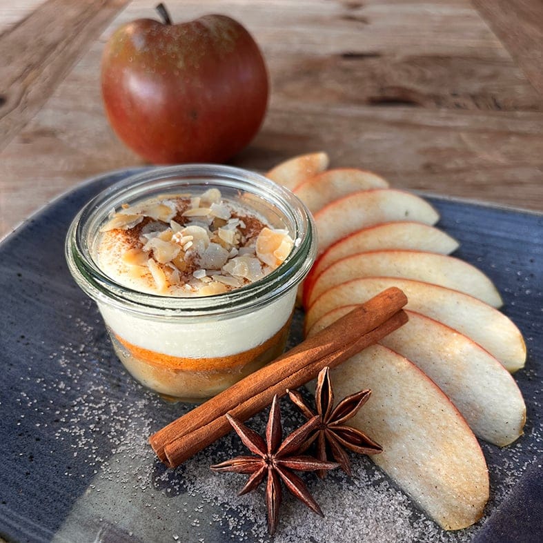 Bratapfel-Tiramisu im Weckglas   (4 x 45 g)