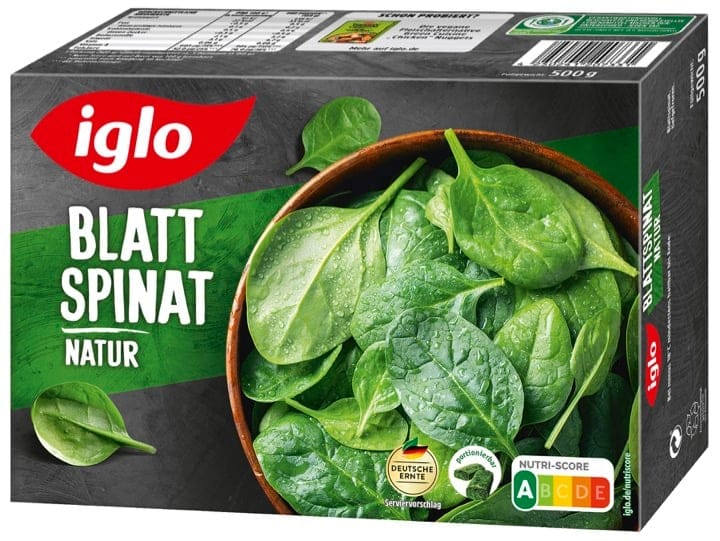 iglo Blattspinat, portionierbar 