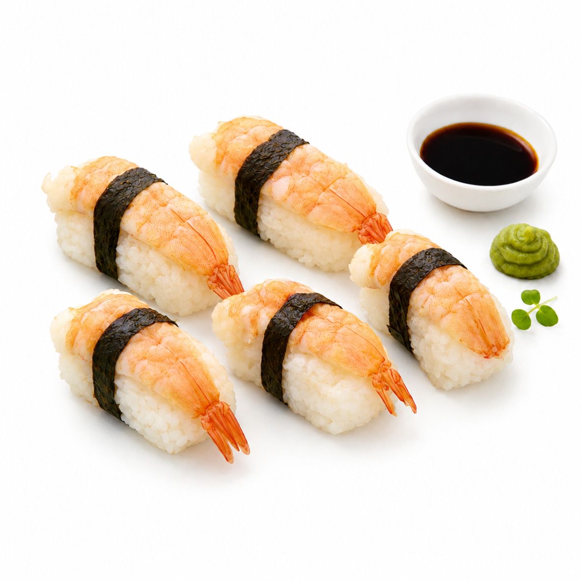 Sushi Nigiri mit Garnele 15 Stück á 28g