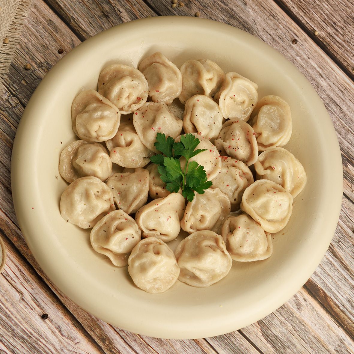 Pelmeni - "Wladimirskie" m. Schweine-, Rind- u. Putenfleisch 3