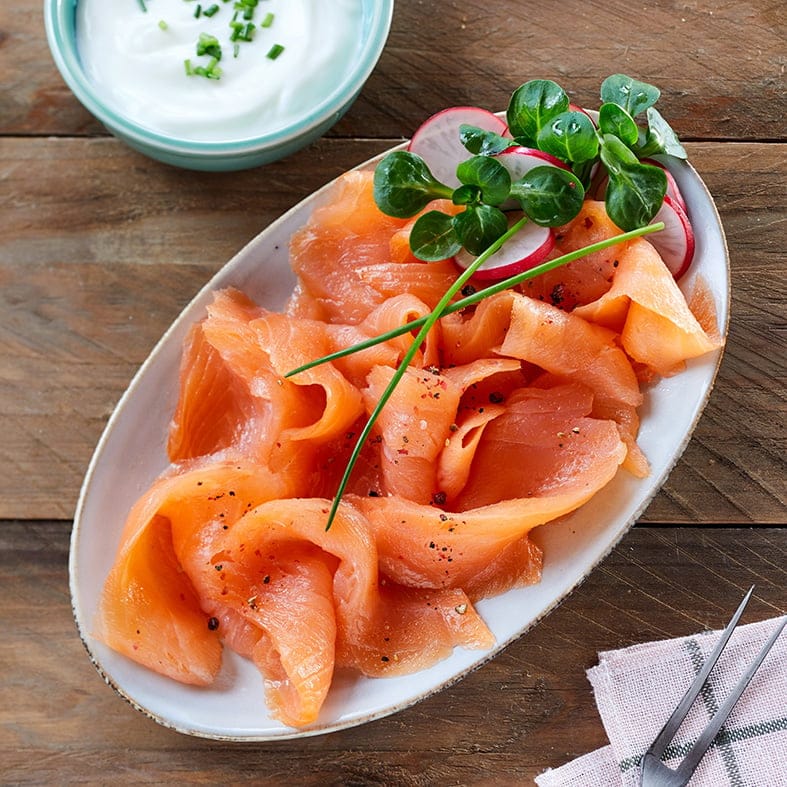 Rotlachs >Sockeye Wildlachs natur | in Scheiben 500 g 2