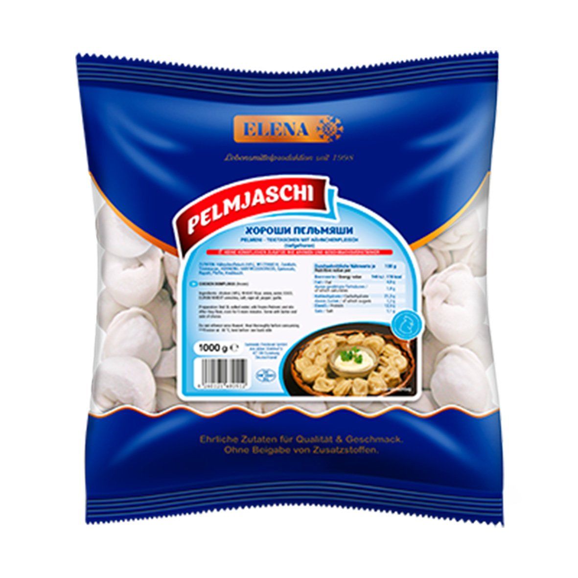 Pelmeni - "Pelmjaschi" m. Hähnchenfleisch